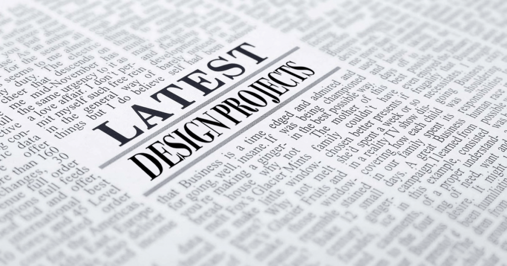 our latest digital design projects